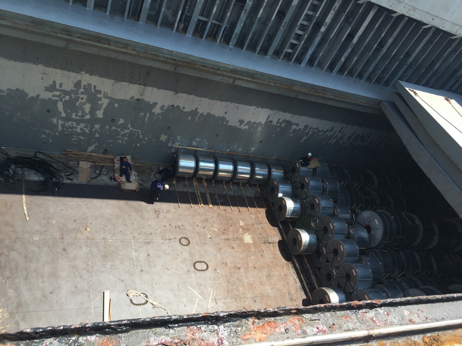 Vận chuyển thép cuộn