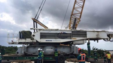 Vận chuyển máy thiết bị công trình cơ giới quá khổ quá tải