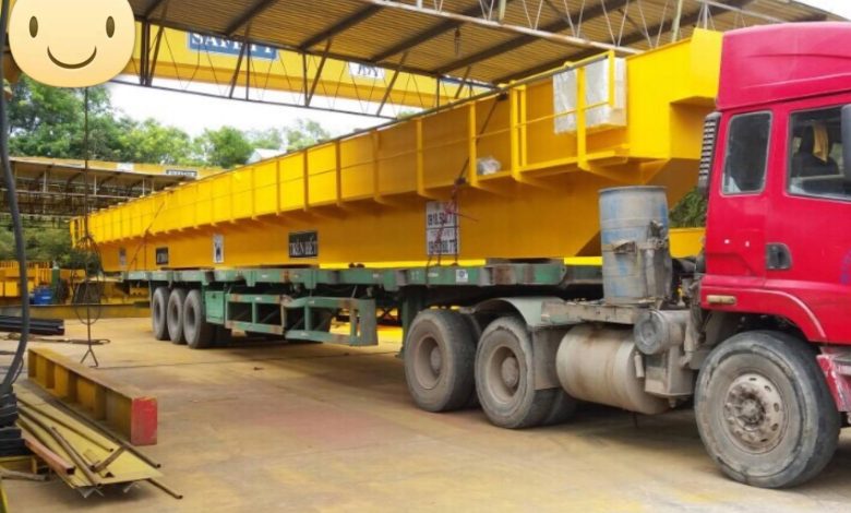 VẬN CHUYỂN HÀNG DẦM CẨU TRỤC QUÁ KHỔ QUÁ TẢI
