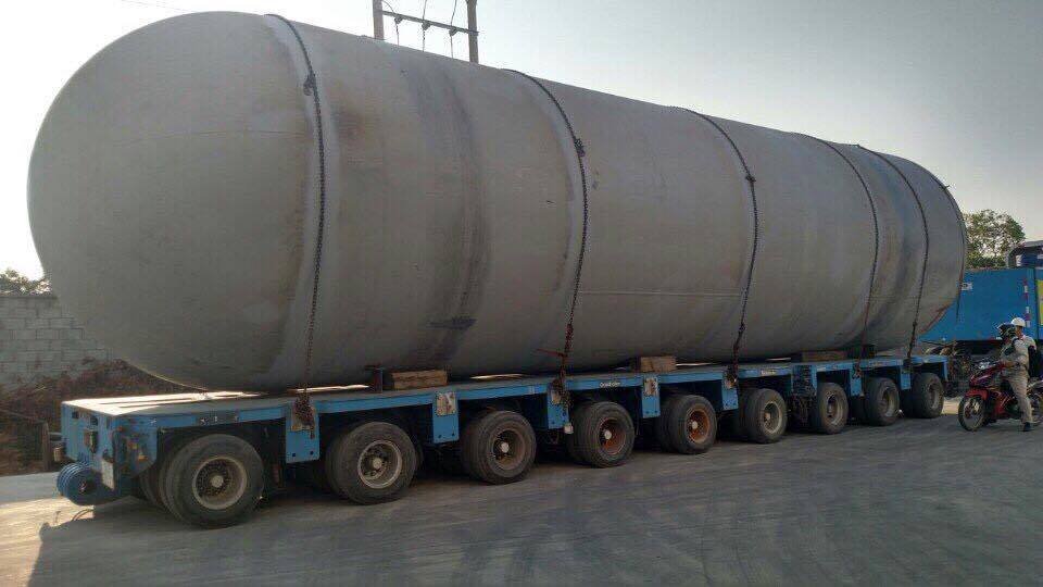Vận chuyển hàng dự án bồn cơ khí