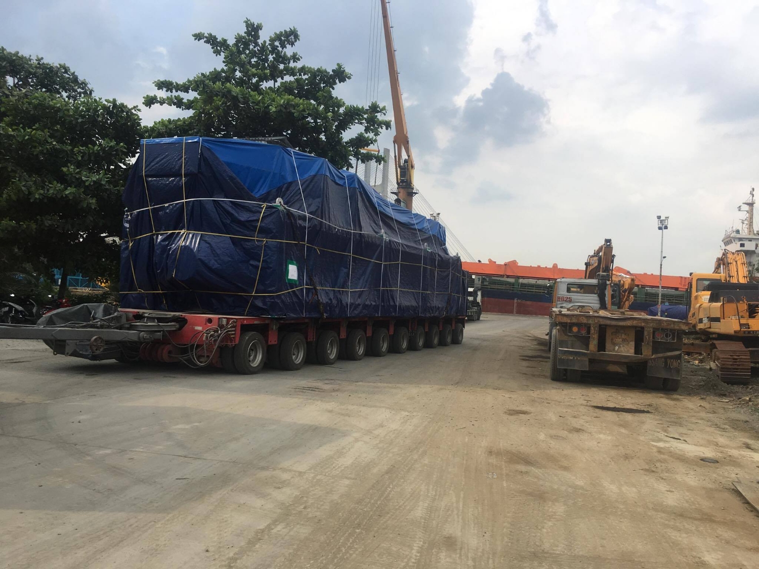Biện pháp an toàn trong vận chuyển hàng dự án siêu trường siêu trọng