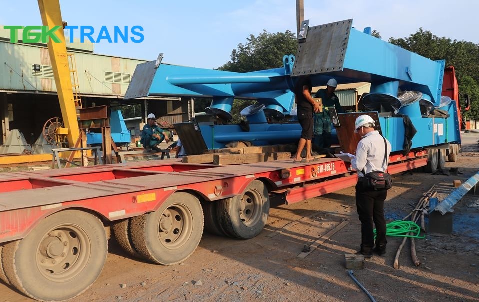 Vận chuyển kết cấu thép quá khổ quá tải đi Mêxico