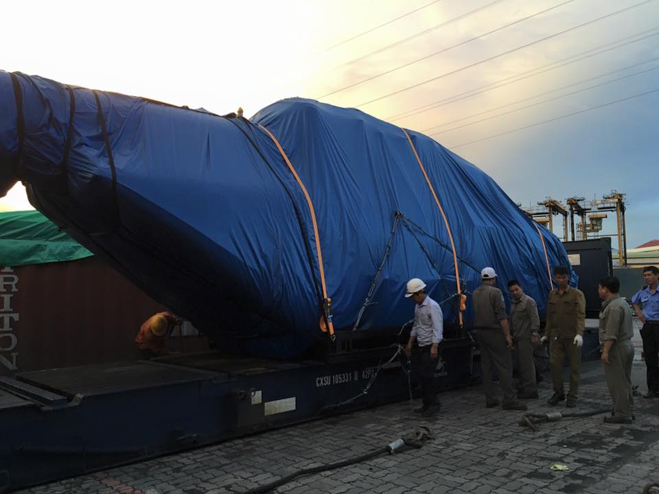 tgktran vận chuyển máy bay trực thăng về vũng tàu