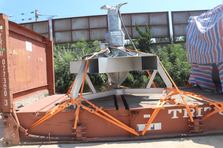 Vận chuyển và Lashing đóng gói container flat rack tại Vũng Tàu