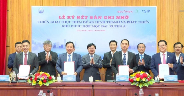 Liên danh Becamex – VSIP – VRG ‘bắt tay’  tỉnh Tây Ninh, lập khu phức hợp 1.500ha tại cửa ngõ Mộc Bài